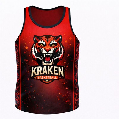 Women's Basketball Jersey Short Hole Mesh Sublimated 150 gsm