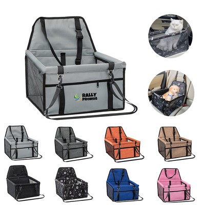 Portable Breathable Dog Car Safe Travel Seat