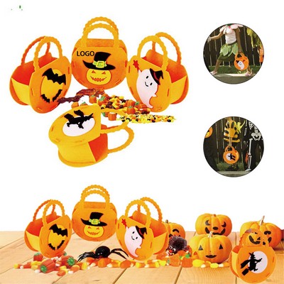 Halloween treat bags feature charming designs in shapes like black bats, purple owls, and orange pum