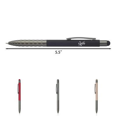 Aluminum Geometric Stylus Pen