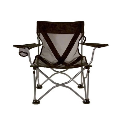 Black TravelChair® Frenchcut Steel Chair