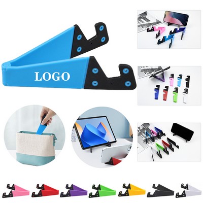 Ultra-thin portable phone stand