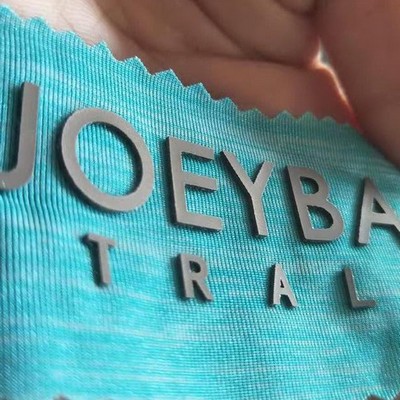 6" Silicone Sticker Label with Adhesive Backing with 3mm Thickness