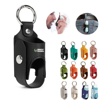 PU Leather Asthma Inhaler Holder
