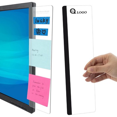 2pcs Computer Monitor Memo & Message Board