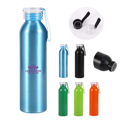 20oz Aluminum Water Bottle Leak-Proof with Handle