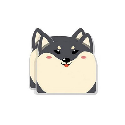 Custom 30 Sheets Paper Cute Dog Sticky Notes Memo Pad