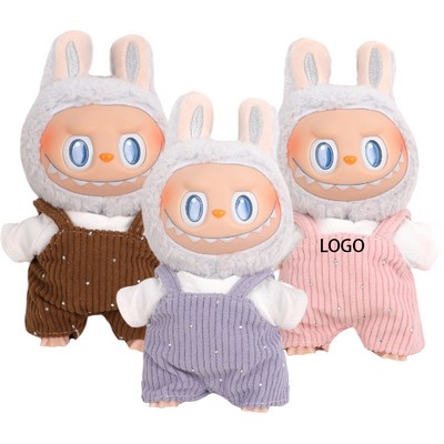 6.7" Dolls Overalls Sets