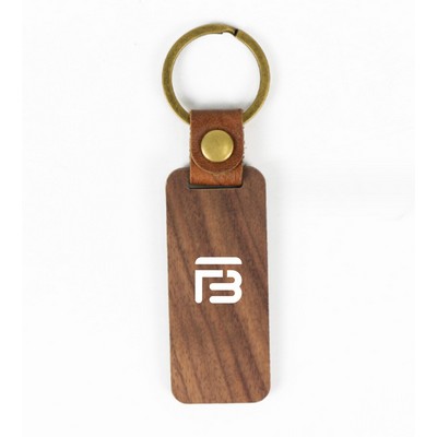 Custom Wood Keychain