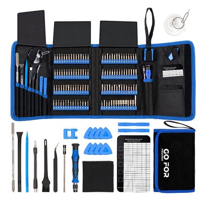 142-Piece Electronics Precision Screwdriver Repair Tool Kit