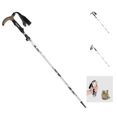 Folding Aluminum Alloy Trekking Stick