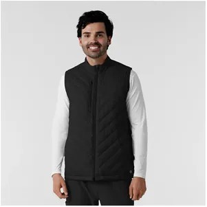 Wonder Wink Layers Men's Quilted Scrub Vest