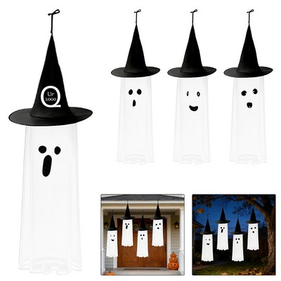 Non Luminous Face Shaped Skirt Wizard Hat