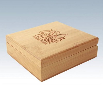 Bamboo Whiskey Stone Set