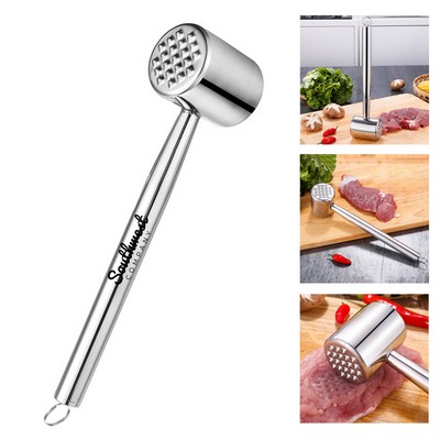 Stainless Steel Dual-Sided Tenderizer Hammer