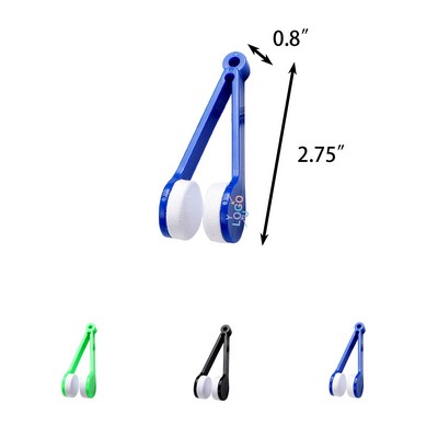 Compact Glasses Microfiber Cleaning Cloth