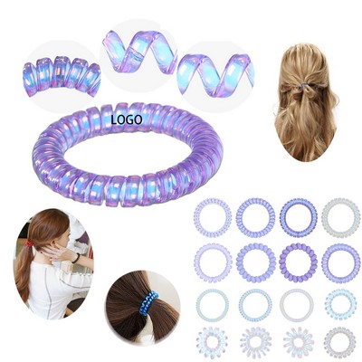 Colorful Wrist Coil Keychain