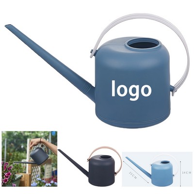 Durable Long Mouth Water Can with Stainless Steel & Plastic Construction for Precise Watering