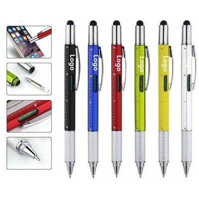 6" 1 Multi Functional Tech Tool Pen