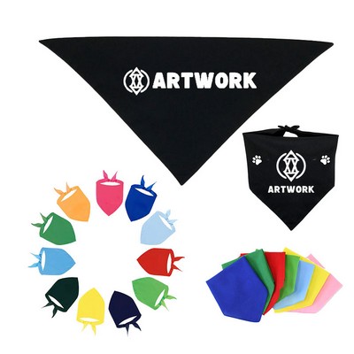 Triangle Pet Bandana