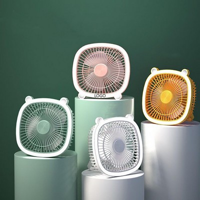 Portable Usb Night Light Fan