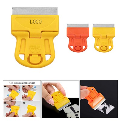 Plastic Blade Single-Edge Scraper