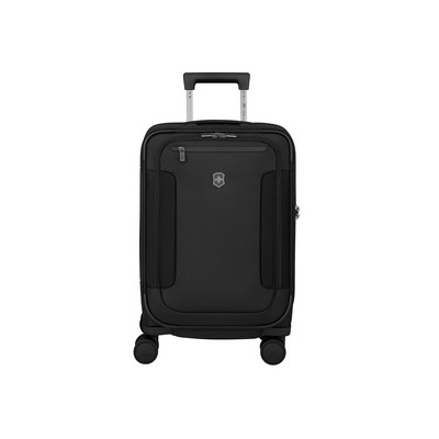 Werks Traveler 7.0, Frequent Flyer Carry-On, 8-Wheel Softside Expandable Cabin Case, Black