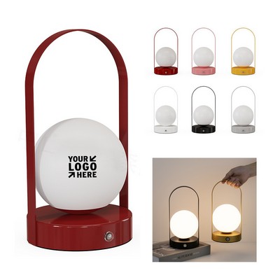 Cordless Table Lamp with Handle