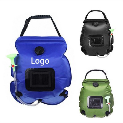 20L Solar-Powered Portable Camping Shower Bag