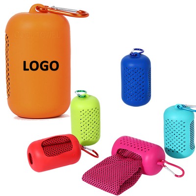 Summer Silicone-Covered Outdoor Towel