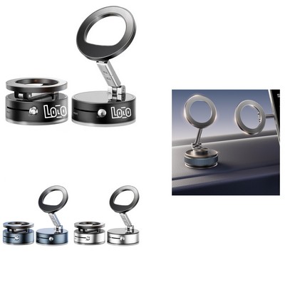 Vacuum adsorption magnetic phone holder