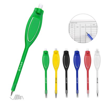 Golf Scoring Pencil With Eraser