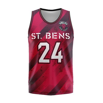 Blitz Crew Neck Basketball Jersey (Quick Ship)