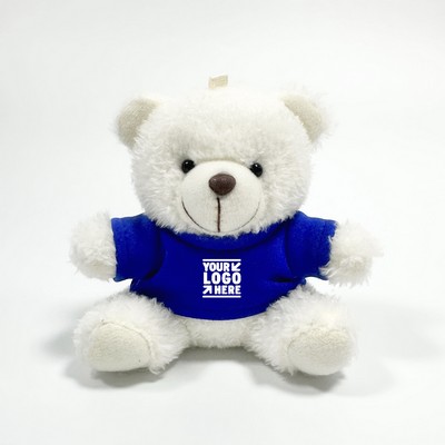 4.5'' Plush Cute Teddy Bear With Customized Jersey