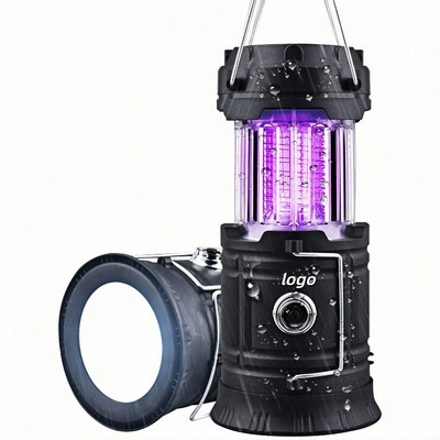 3-in-1 Portable LED Camping Light with Mosquito Repellent and Lantern Mode