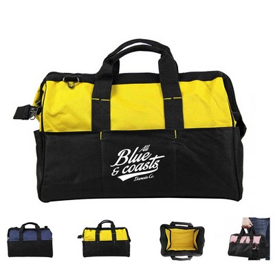 Repairing Tool Bag with Wide Mouth Open