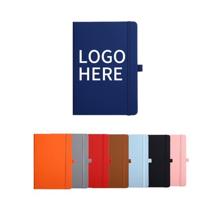 A5 Notebook w/ Elastic Band Closure