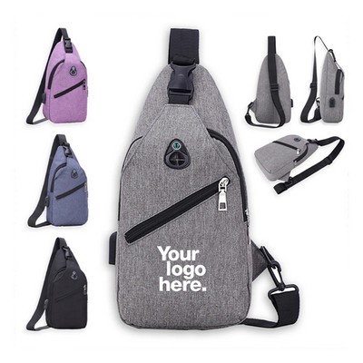 Water-Resistant 600D Polyester Convertible Crossbody Fanny Pack