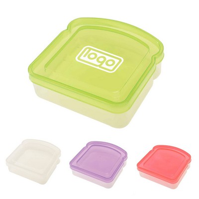 Plastic Sandwich Box Food Storage Container