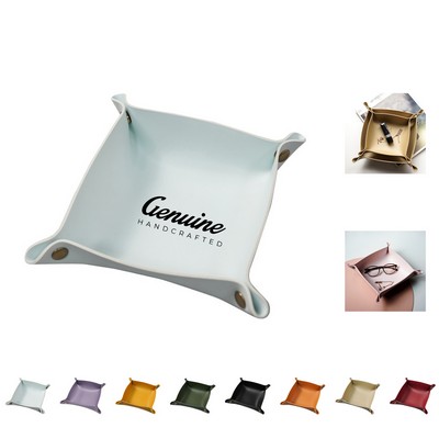 Leather Catchall Tray