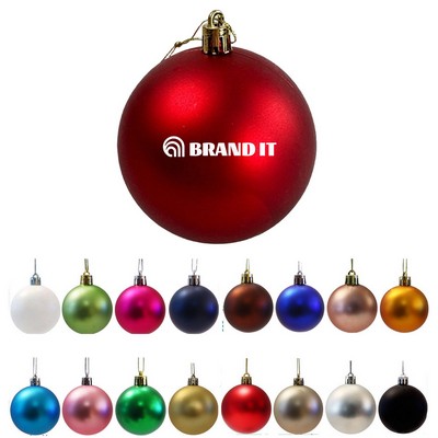 3.2" Round Christmas Ornament Decoration Balls