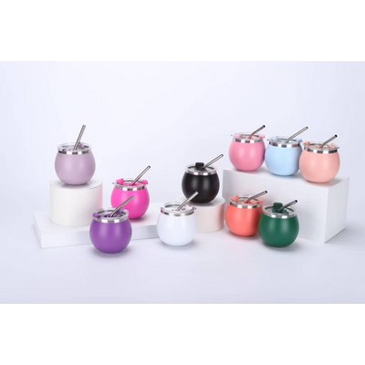 6oz Stainless Steel Mate Gourd Cup