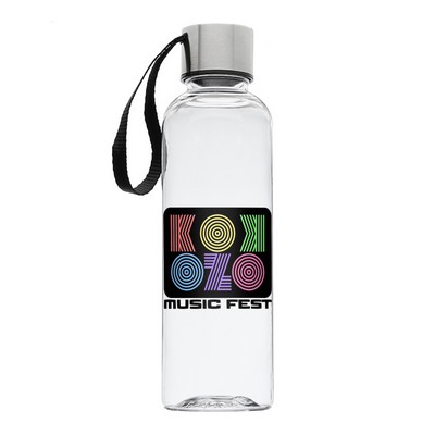 17 oz. Ostia Plastic Water Bottle (Full Color Imprint)