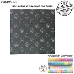 Replacement Graphics for 7.5' Straight Wall Tension Fabric with Velcro on the back