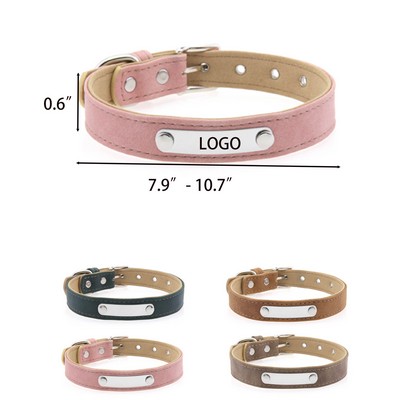 Custom Nameplate Pet Collar