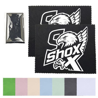 Microfiber Glasses Cloth with PVC Storage Bag