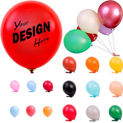 Custom Logo Balloon with Premium Texture