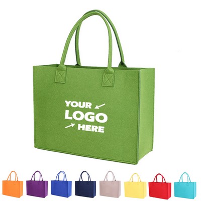 Felt Large Shopping Tote Bag