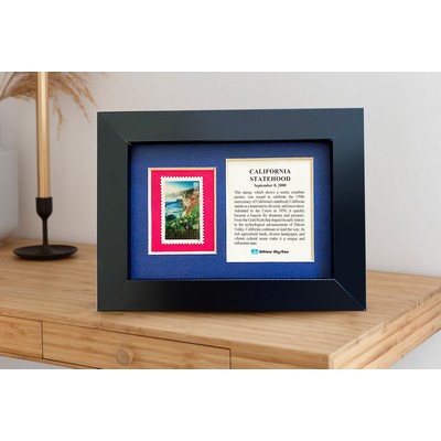 Framed Stamp Gift/Award Celebrating California Statehood