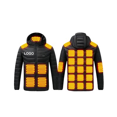 USB Heated Jacket with Constant Temperature for Winter
